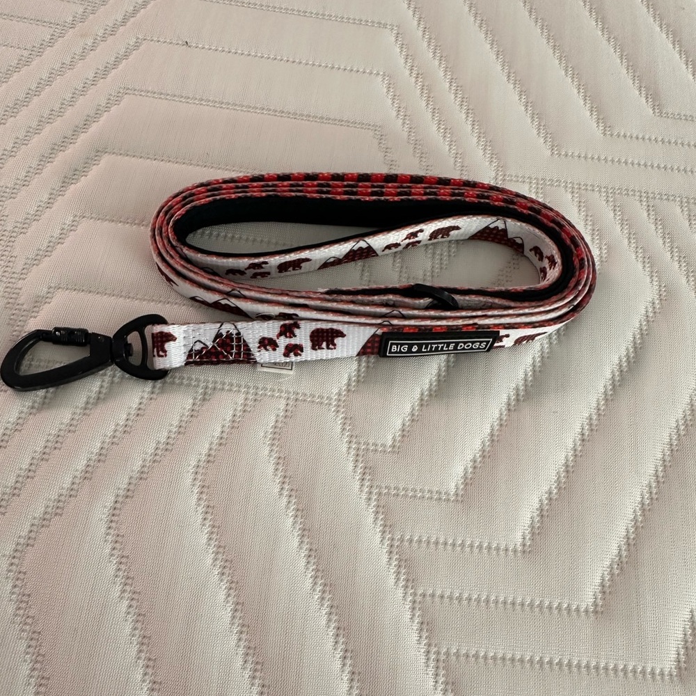 Big & Little Dogs Red and Black Dog Leash